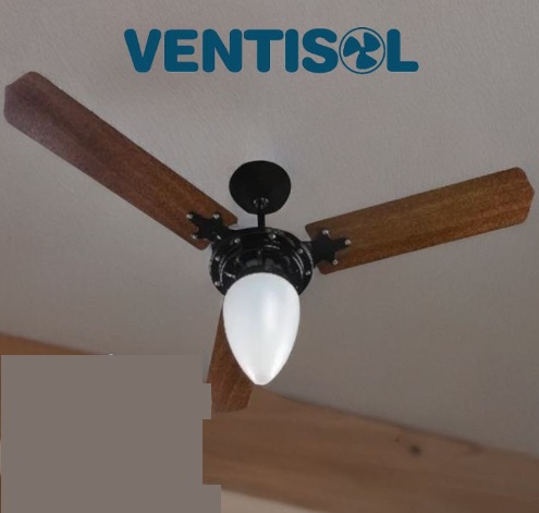 Ventilador de Teto, Wind Light Premium, Mogno, 127v, Ventisol
