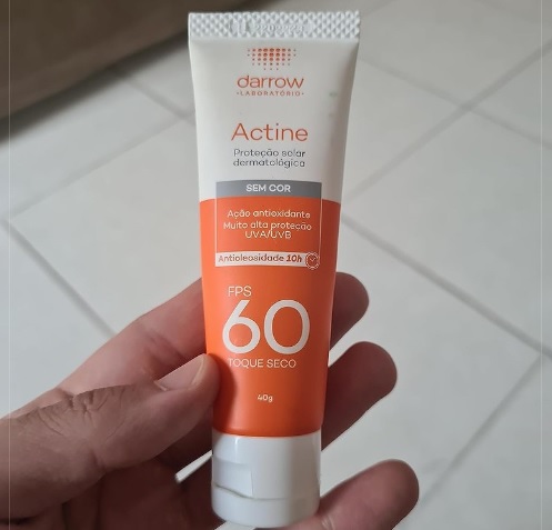 Actine Protetor Solar, Darrow FPS 60 sem cor