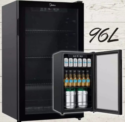C3rv3jeir4, Flex, 96L, Preto, 220v, Midea