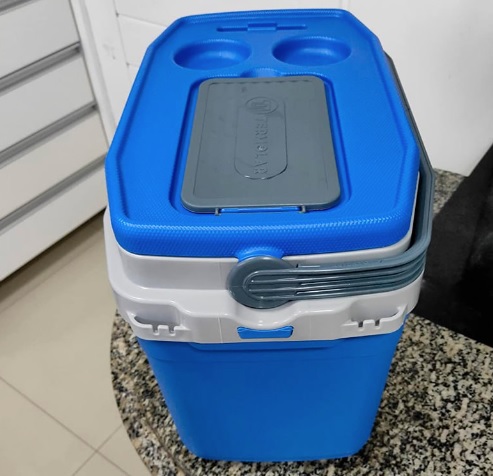 Caixa Térmica Isotérmico Suv 20l Azul