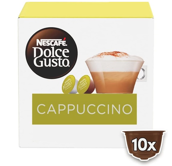 Cápsula Nescafé Dolce Gusto Cappuccino – 10 Unidades