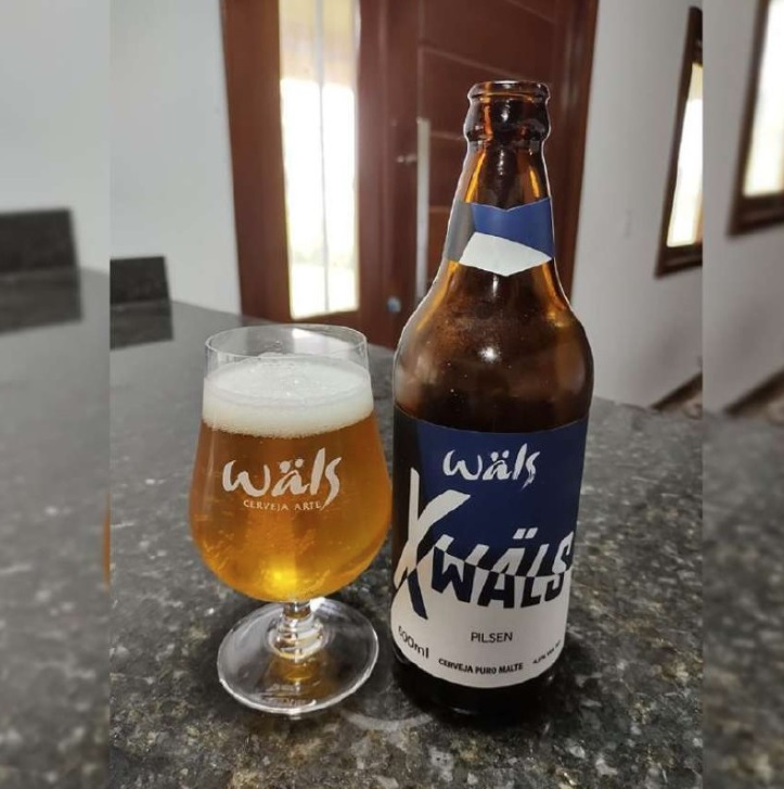 Cerveja X Wäls Puro Malte 600ml Garrafa