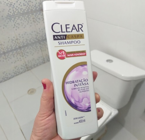 Clear AnticaspaHidratação Intensa Shampoo, 400 ml