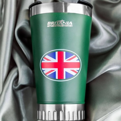 Copo Térmico Britânia BTH01VD Quente ou Frio Verde – 475 ml