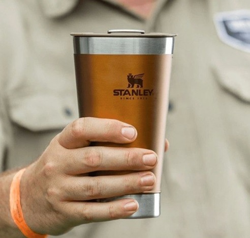 Copo térmico com tampa Stanley|473ml
