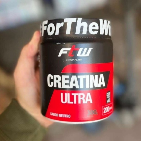 Creatina Monohidratada Micronizada – 300G Neutro – Ftw, Fitoway