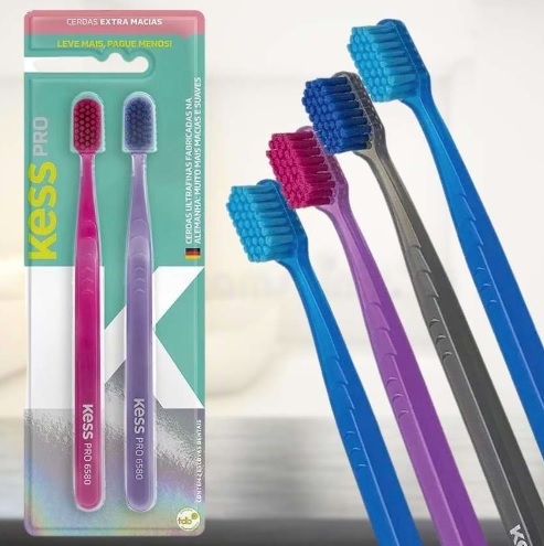 Escova Dental Kess Pro Extra Macias C/2