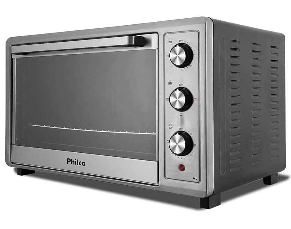 Forno Elétrico PHILCO PFE70I 70 Litros Inox 110v