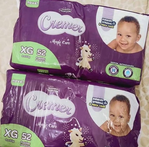 Fralda Cremer Hiper XG 52 Unidades