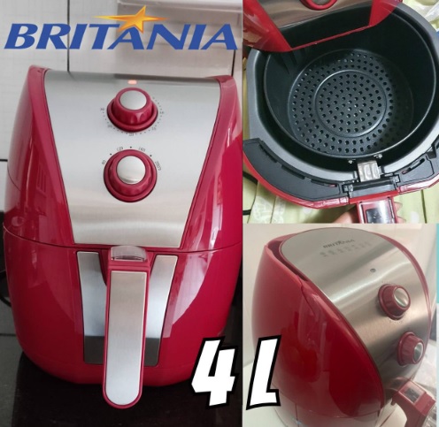 Fritadeira Air Fry Inox BFR11VI, Britânia, 127v