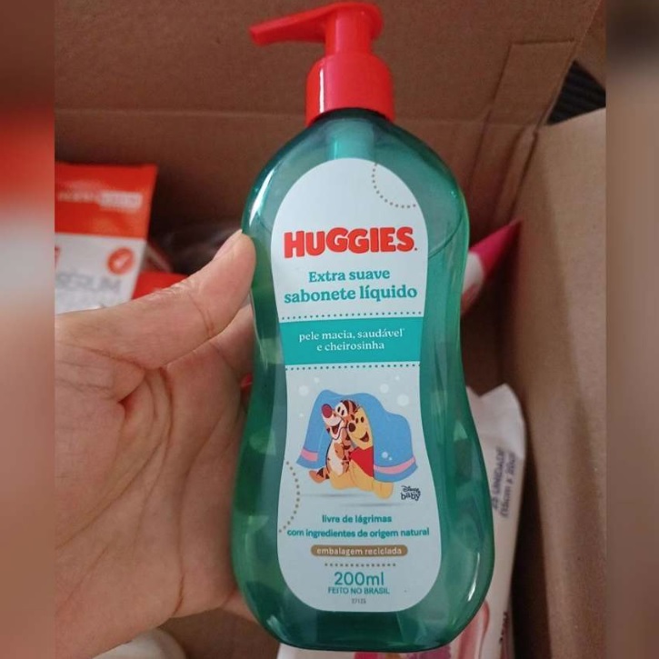 Sabonete Líquido Huggies Extra Suave – 200ml