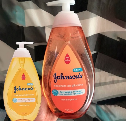 Johnson’s Baby Shampoo Para Bebê De Glicerina, 750ml