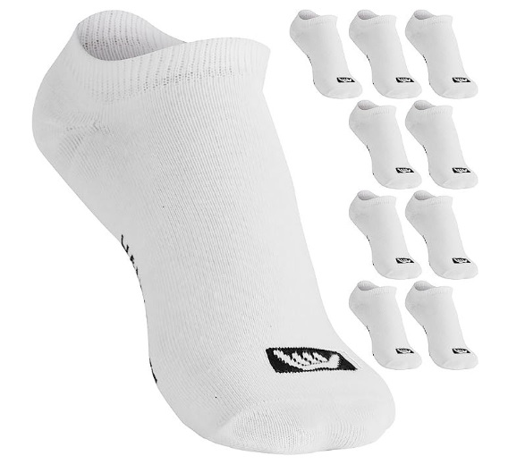 Kit 09 Pares Meia Soquete Hang Loose Esportiva Invisível Algodão Masculino Adulto