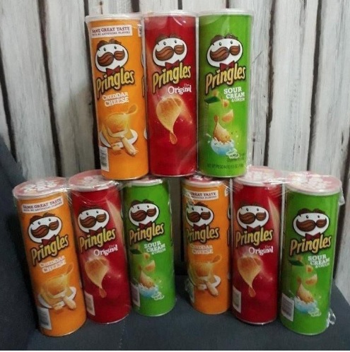 Kit Batata Pringles Original 104g 3 Unidades