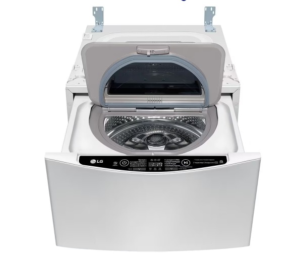 Lavadora de Roupas LG Smart TWINWash Mini 3 Motion WD2100CW Branca – 2 kg