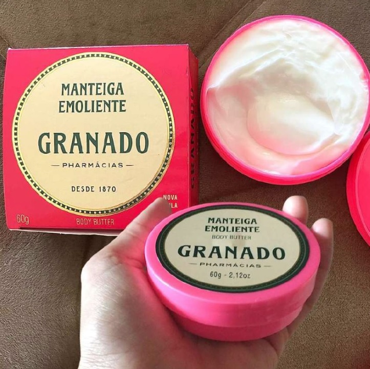 Manteiga Emoliente, Granado, Rosa, 60g