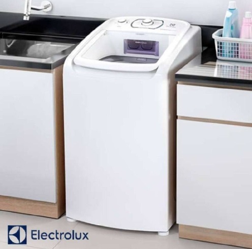 Máquina de Lavar 11kg Electrolux Essential Care Silenciosa com Easy Clean e Filtro Fiapos (LES11)