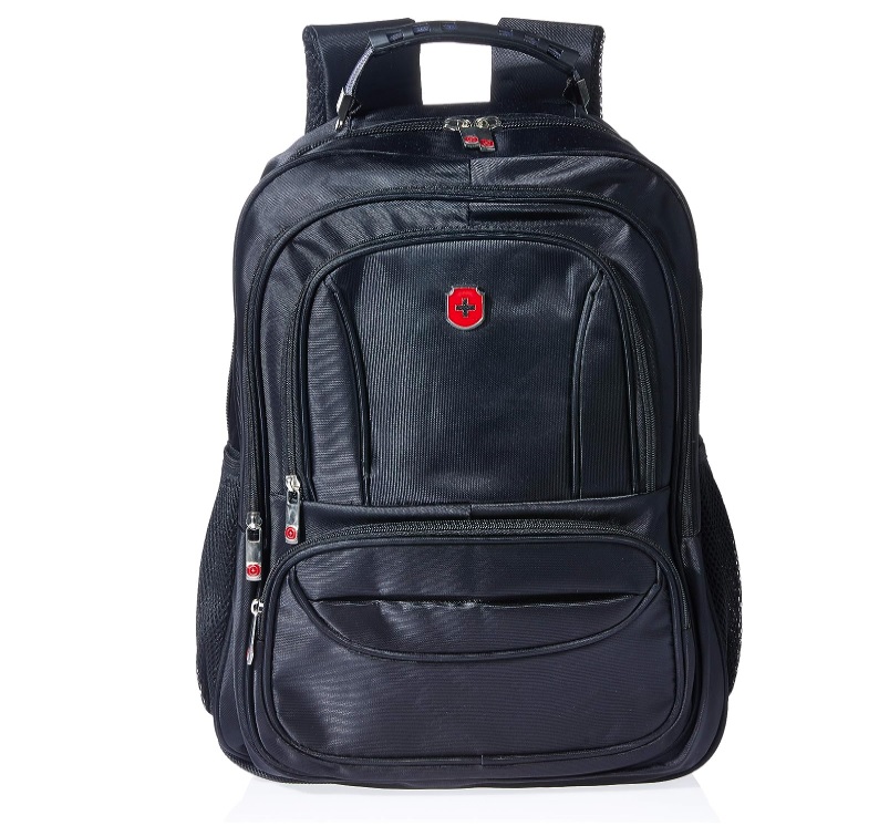 Mochila Para Notebook Executiva Preta Gd 4Bolsos – Unidade, Yins, Ys28048, Preta