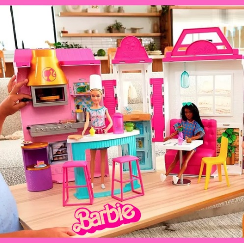 Playset Barbie Estate Restaurante Mattel