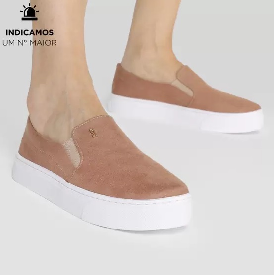 Slip On Santa Lolla Flatform Feminino