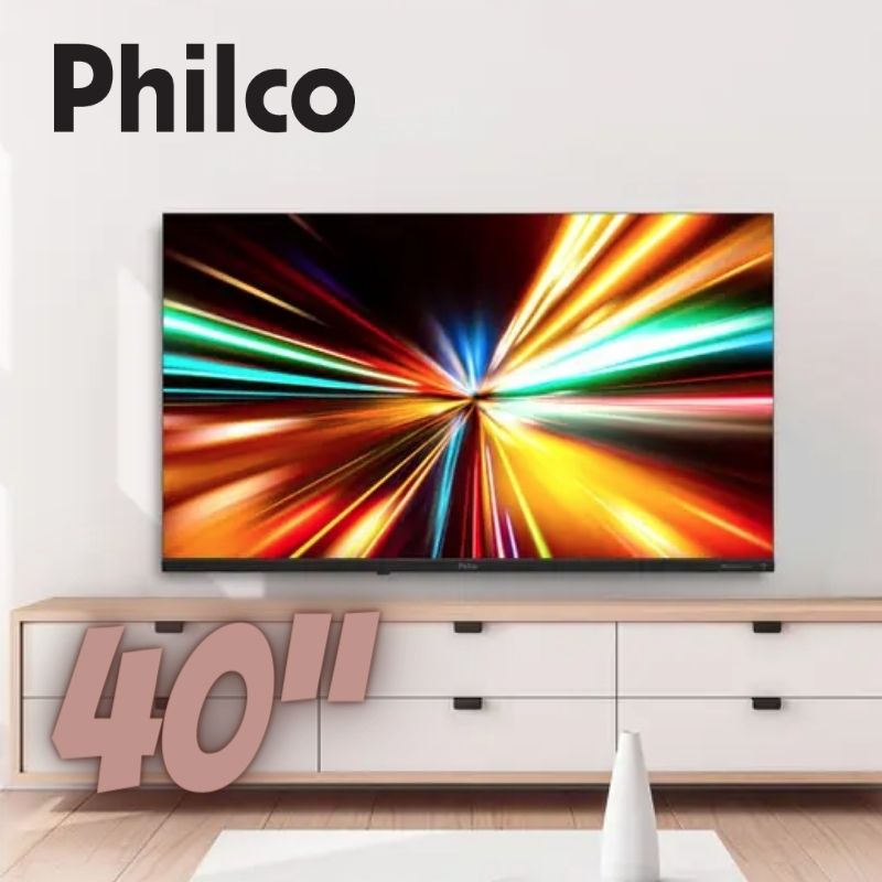 Smart Tv 40” Androidtv Ptv40e30agsf Led Dolby Áudio Philco