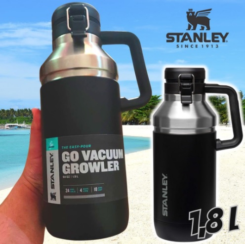 Stanley Go Growler, cultivador de cerveja isolado a vácuo de aço inoxidável de 1,8 L