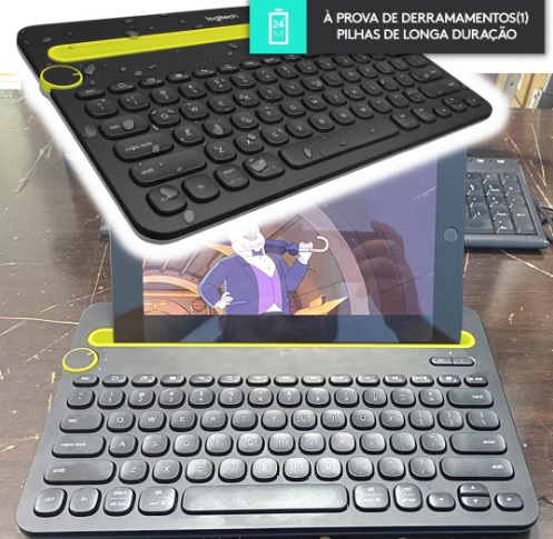 Teclado sem fio Logitech K480