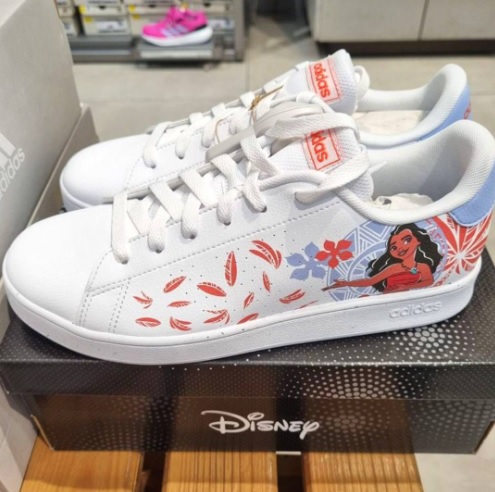 Tênis Infantil Adidas Advantage Moana