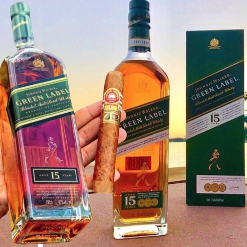 Whisky Johnnie Walker Green Label 750ml