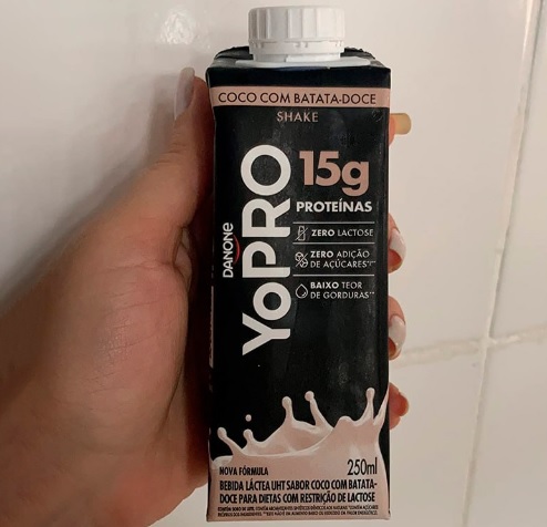 YoPRO Bebida Láctea UHT Coco com Batata-Doce 15g de proteínas 250ml