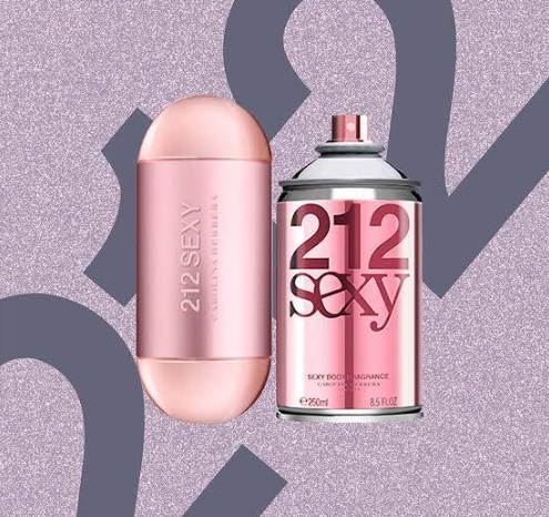 212 Sexy Body Carolina Herrera – Body Spray Feminino 250ml