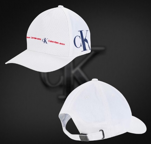 Boné Calvin Klein Aba Curva Strapback 5 Gomos Silk Logo Corrido Masculino