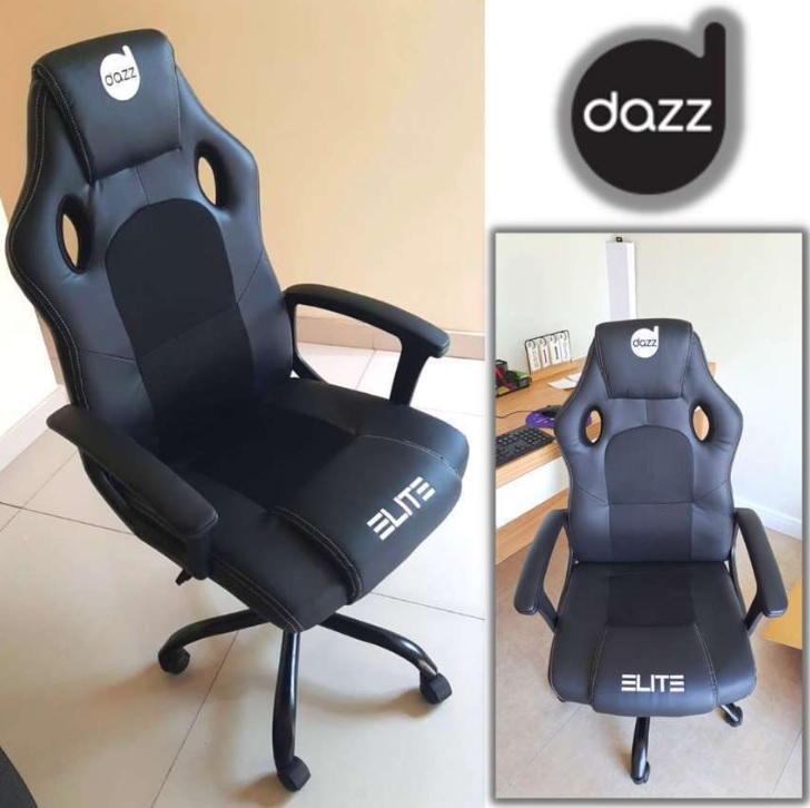 Cadeira Gamer Dazz Elite – Preta