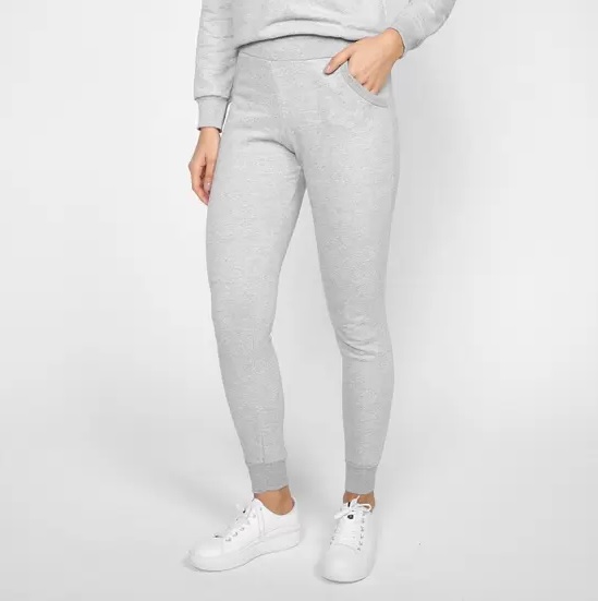 Calça Moletom Anabela Jogger Feminina