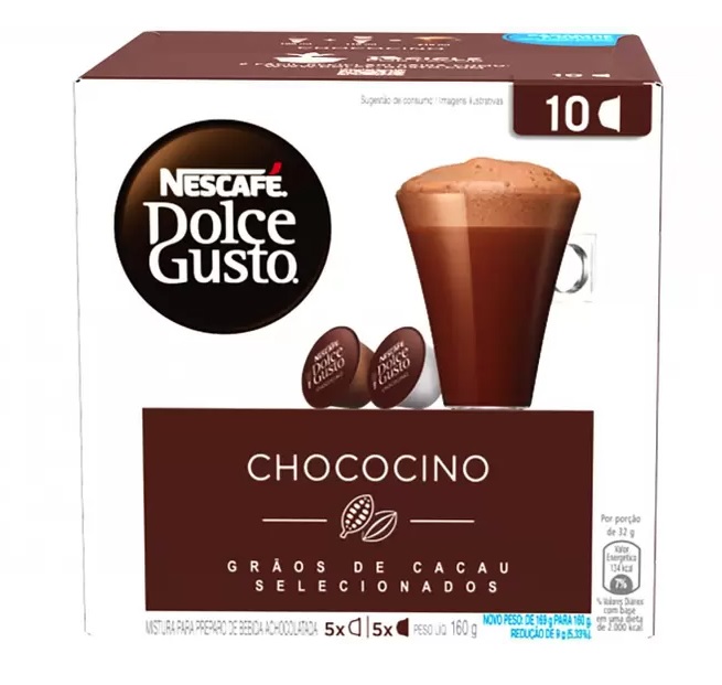 Cápsula Nescafé Dolce Gusto Chococino – 10 Unidades