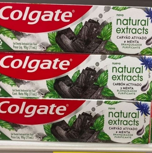 Creme Dental Natural Extracts Purificante, Colgate, 90g