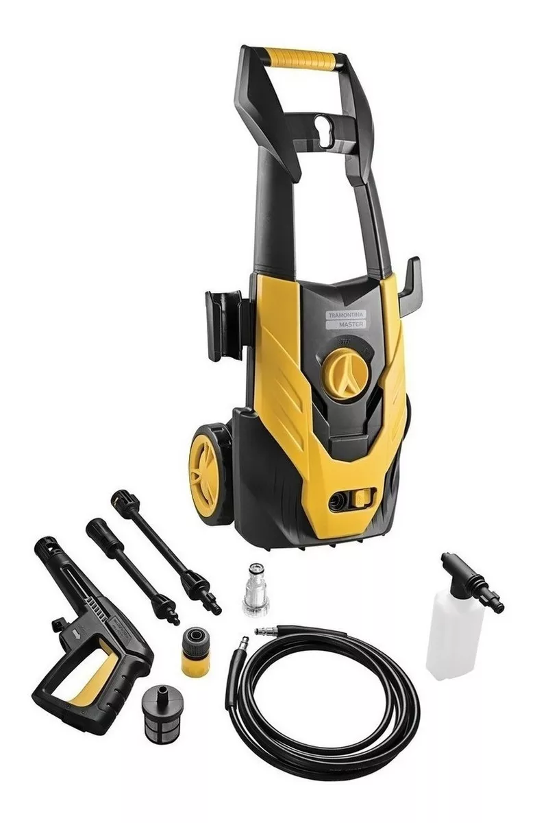 Lavadora de Alta Pressão 1400w Amarela E Preta