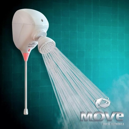 Ducha Move Eletronica 7500w 220v Caixa Pr Zagonel Branco 220v