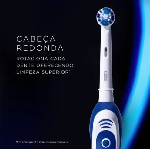 Escova de Dente Elétrica Oral B Pro-Saúde Power