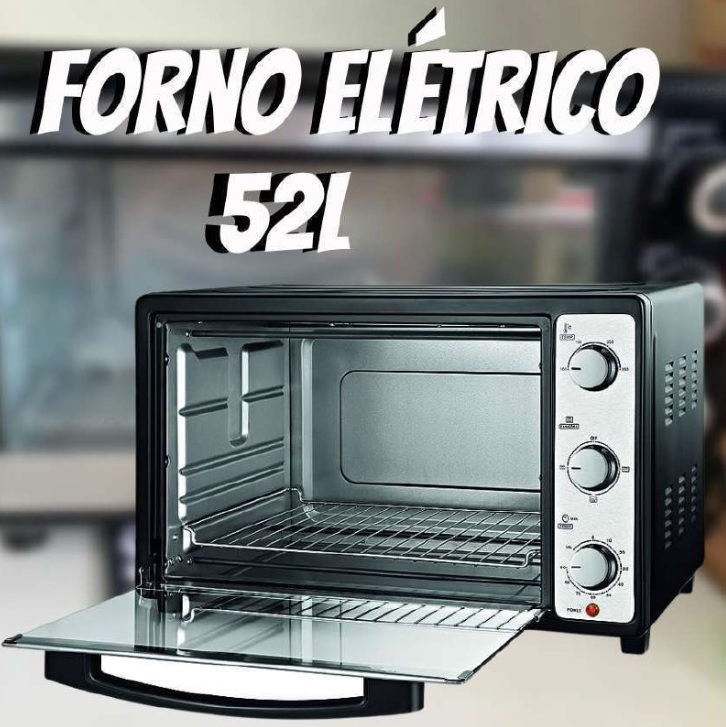 Forno Elétrico de Bancada Mondial com Timer – 52L Grand Family II FR-52