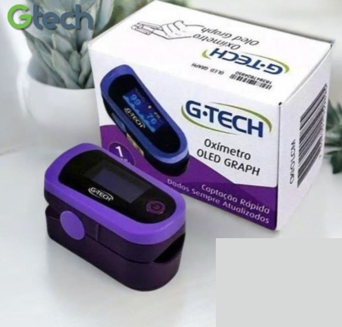 G-Tech Oxímetro De Pulso Portátil Modelo Oled Graph
