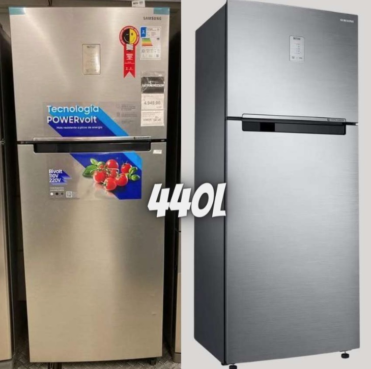 Geladeira/Refrigerador Samsung Frost Free Duplex – 440L RT43
