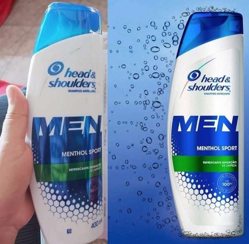 Head & Shoulders – Shampoo Anticaspa Masculino Menthol Sport 400ml