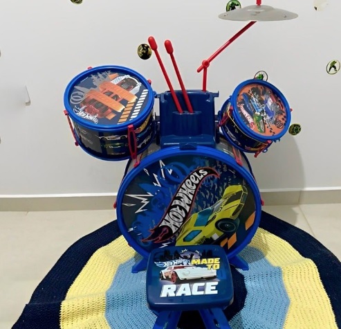 Hot Wheels Bateria Infantil Radical