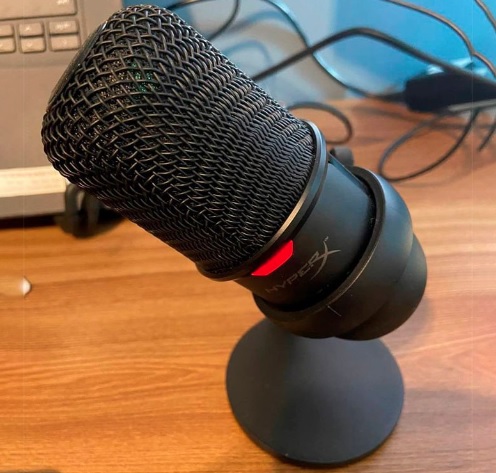 HyperX Solocast HMIS1XXXBK/G Microfone USB (Preto)