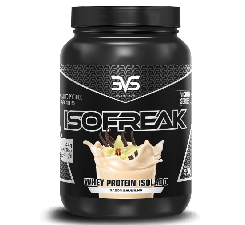 Isofreak Protein 900g – 3VS Nutrition – Proteina Isolada Baunilha