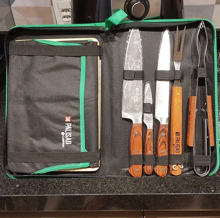 Kit Churrasco Inox Palisad