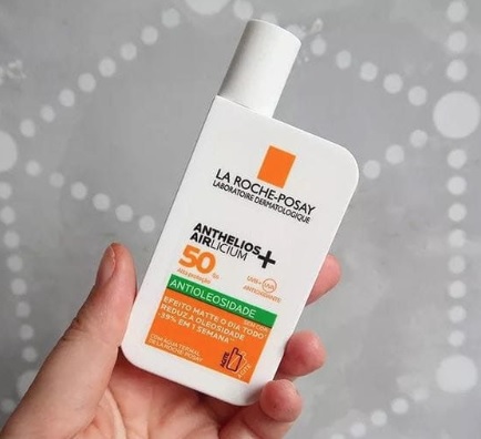La Roche-Posay, Anthelios Airlicium, Protetor Solar Facial Antioleosidade Sem Cor