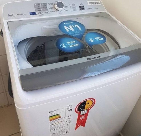 Lavadora De Roupas Panasonic 12kg Função Vanish Branca F120