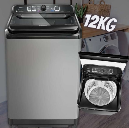 Máquina De Lavar Panasonic 12kg Titânio NA-F120B1TA 110v